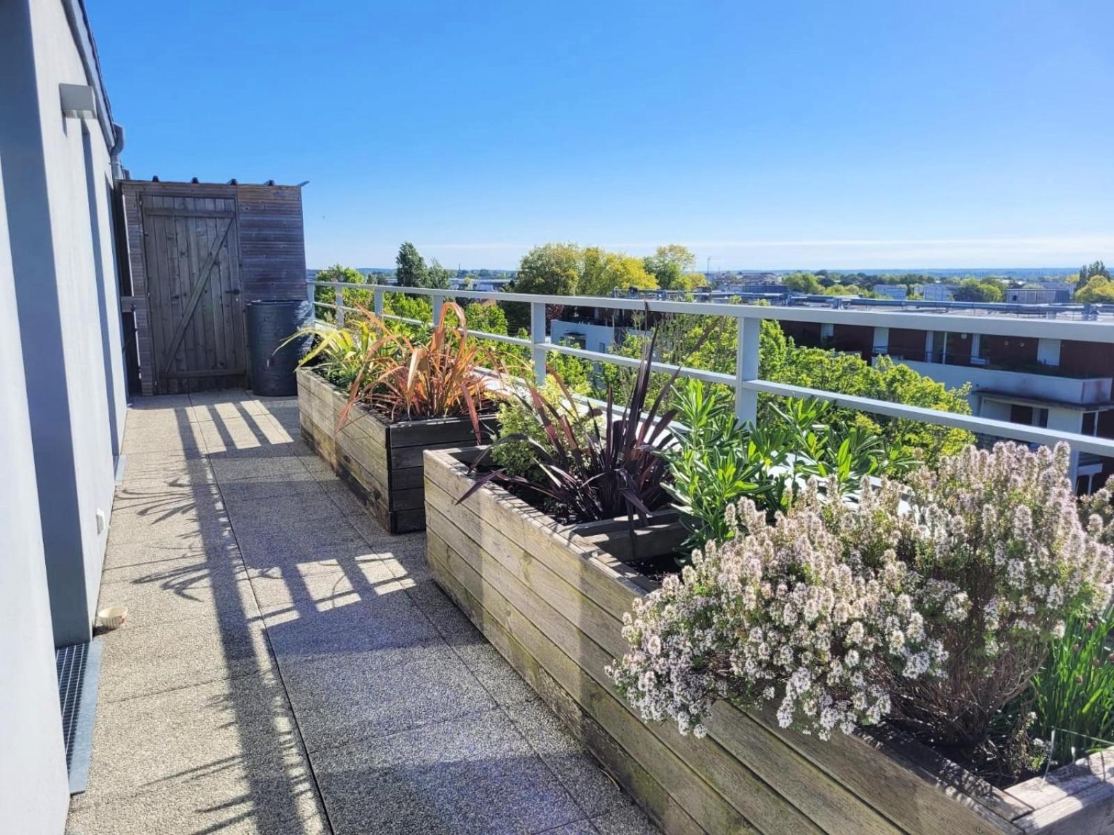 Le Nid : Rooftop Moderne Surplombant La Ville Nantes Exteriér fotografie